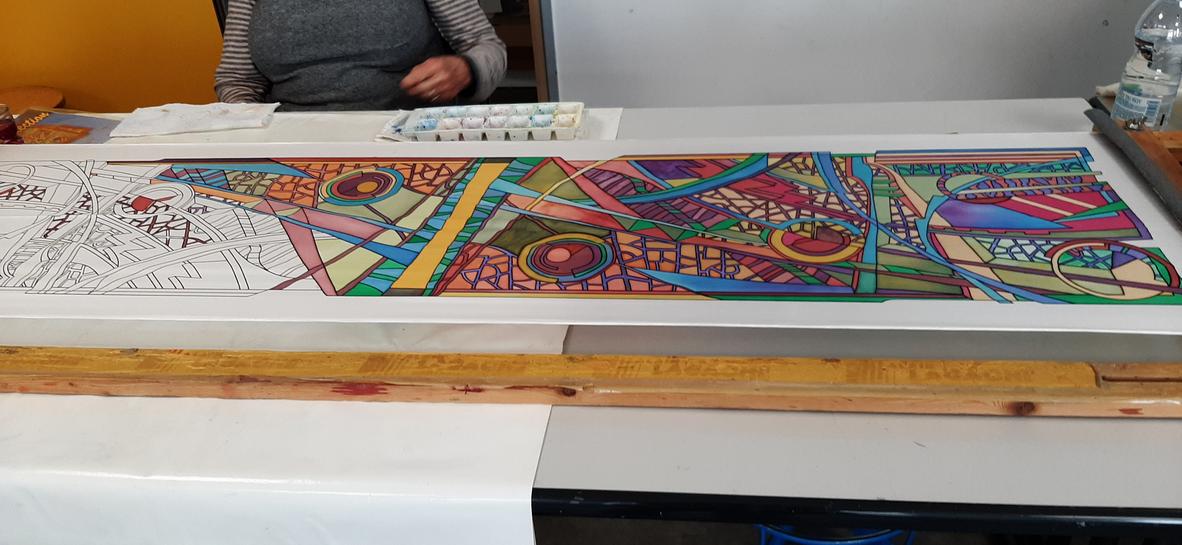peinture sur soie 2